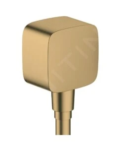 Hansgrohe Fixfit - Duschbogen Mit Rückschlagventil, Bronze Gebürstet 26457140