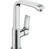 Hansgrohe Metris New - Waschtisch Einhebelmischer 230 Mit Ablaufgarnitur Push-Open, Verchromt 31187000