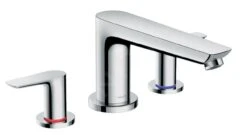 Hansgrohe Talis E - 3-Loch-Badewannenarmatur, Chrom 71747000