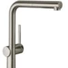 Hansgrohe M54 - Spültischarmatur Talis, Mit Ausziehbarem Auslauf, Edelstahl 72808800