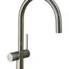 Hansgrohe M54 - Spültischmischer Talis 220, Geräteabsperrventil, Edellstahloptik 72805800