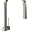 Hansgrohe M54 - Spültischarmatur Talis, Mit Ausziehbarem Auslauf, Edelstahl 72802800