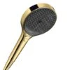 Hansgrohe Rainfinity - Duschkopf 130, 3 Strahlen, Gold Poliert 26865990