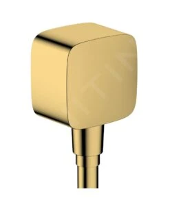 Hansgrohe Fixfit - Duschbogen Mit Rückschlagventil, Polierte Goldoptik 26457990