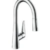 Hansgrohe Talis M51 - Spültischarmatur Talis, Mit Ausziehbarer Brause, EcoSmart, Verchromt 72817000