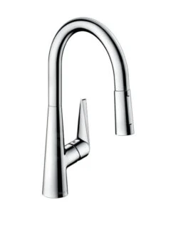 Hansgrohe Talis M51 - Spültischarmatur Talis, Mit Ausziehbarer Brause, EcoSmart, Verchromt 72817000