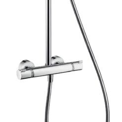 Hansgrohe Croma 220 - Duschsäule Showerpipe Mit Thermostatbatterie, 220 Mm, 1 Strahl, Verchromt 27185000 13 Hansgrohe Croma 220 - Duschsäule Showerpipe Mit Thermostatbatterie, 220 Mm, 1 Strahl, Verchromt 27185000 -Hansgrohe Verkaufsgeschäft 12d0915263e0fcbb3c73d2c6