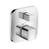 Hansgrohe PuraVida - Thermostatarmatur - Unterputz Mit Ab- Und Umstellventil, Verchromt 15771000