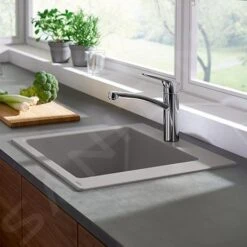 Hansgrohe Abwäschen - Granit-Einbauspülbecken S510-F660, Betongrau 43313380 5 Hansgrohe Abwäschen - Granit-Einbauspülbecken S510-F660, Betongrau 43313380 -Hansgrohe Verkaufsgeschäft 1500c6afe8b6495da02ecfd2