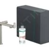 Hansgrohe Aqittura M91 - Spültischarmatur, SodaSystem, SBox, Edelstahl 76837800