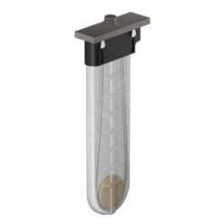 Hansgrohe SBox - Ferstigset Eckig Zu Badewanne Für Handbrause, SBox, Schwarz Verchromt Gebürstet 28010340