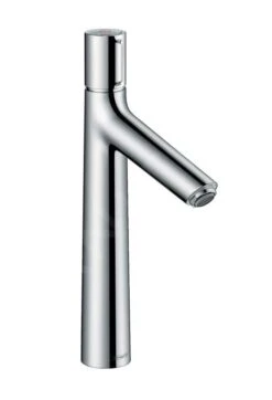 Hansgrohe Talis Select S - Waschtischarmatur 190, Ohne Ablaufgarnitur, Knopfdruck Bedienung, Verchromt 72045000