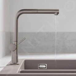 Hansgrohe M54 - Spültischarmatur Talis, Mit Ausziehbarem Auslauf, Edelstahl 72808800 8 Hansgrohe M54 - Spültischarmatur Talis, Mit Ausziehbarem Auslauf, Edelstahl 72808800 -Hansgrohe Verkaufsgeschäft 1eaff73fd623a71b290c415f