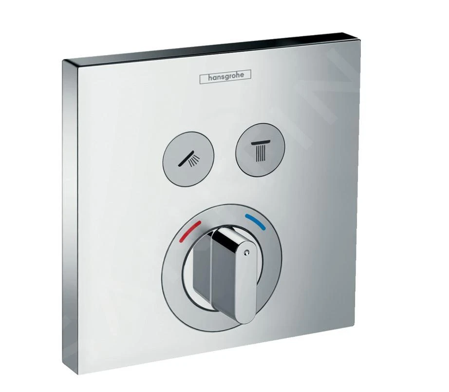 Hansgrohe Shower Select - Unterputzarmatur Für 2 Verbraucher, Verchromt 15768000 1 Hansgrohe Shower Select - Unterputzarmatur Für 2 Verbraucher, Verchromt 15768000