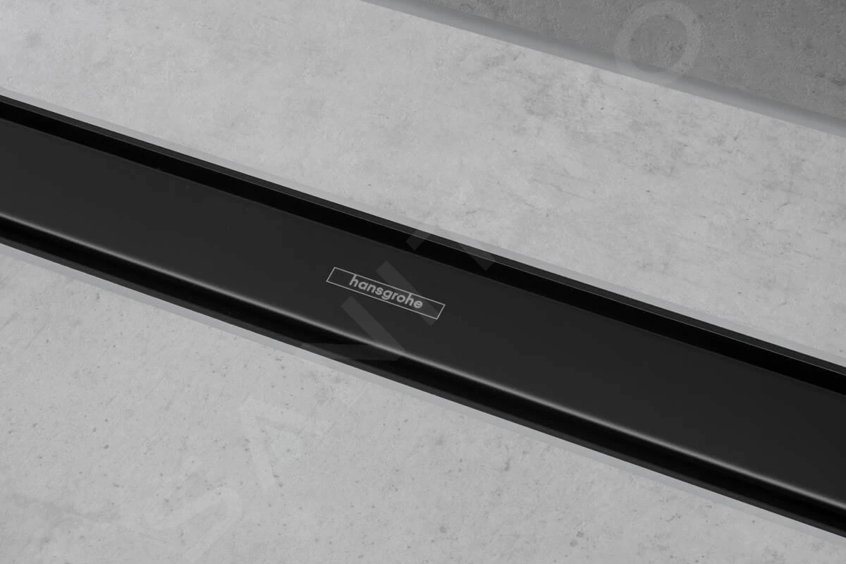 Hansgrohe RainDrain Match - Duschrinne 600 Mit Edelstahlrost, Mit Höhenverstellbarem Rahmen, Schwarz Matt 56036670 3 Hansgrohe RainDrain Match - Duschrinne 600 Mit Edelstahlrost, Mit Höhenverstellbarem Rahmen, Schwarz Matt 56036670 – Bild 3