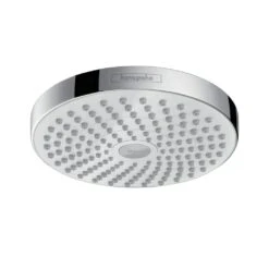 Hansgrohe Croma Select S - Kopfbrause 180, 2jet, Weiß / Verchromt 26522400