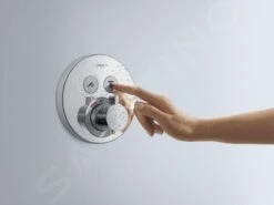 Hansgrohe Shower Select - Thermostatarmatur - Unterputz Für 2 Verbraucher, Verchromt 15743000 -Hansgrohe Verkaufsgeschäft 28a2f6310bbe5a91585452ca