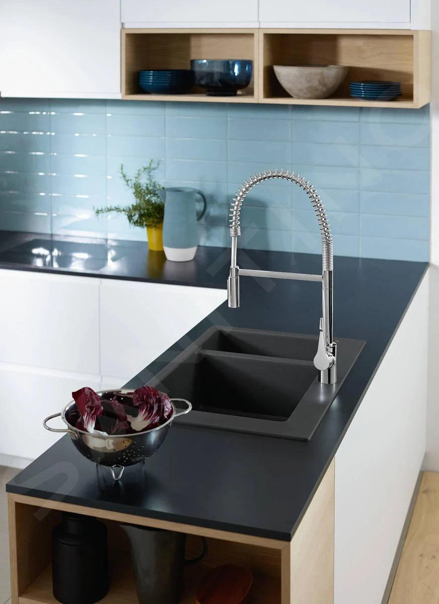 Hansgrohe Cento - Spültischarmatur XXL, Semi-Pro Mit Flexiblem Arm, EcoSmart, Verchromt 14806000 3 Hansgrohe Cento - Spültischarmatur XXL, Semi-Pro Mit Flexiblem Arm, EcoSmart, Verchromt 14806000 – Bild 3