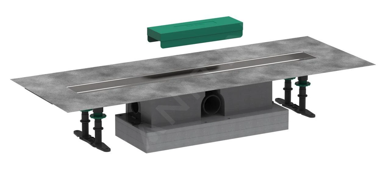 Hansgrohe UBox Universal - Komplettset Für Standardinstallation 700 Für Duschrinnen Fertigsets, Edelstahl 56023180 1 Hansgrohe UBox Universal - Komplettset Für Standardinstallation 700 Für Duschrinnen Fertigsets, Edelstahl 56023180