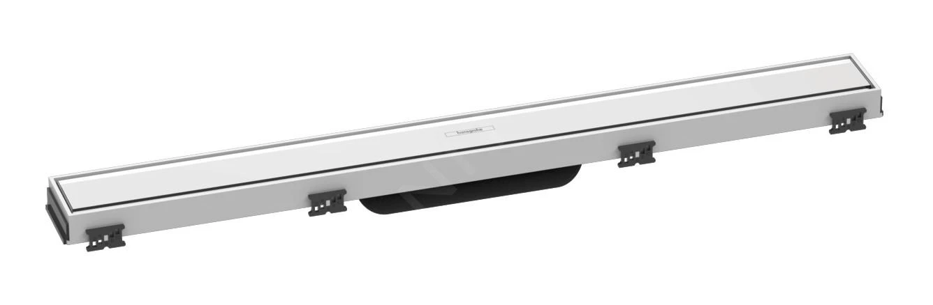 Hansgrohe RainDrain Match - Duschrinne 700 Mit Edelstahlrost, Mit Höhenverstellbarem Rahmen, Weiß 56037450 1 Hansgrohe RainDrain Match - Duschrinne 700 Mit Edelstahlrost, Mit Höhenverstellbarem Rahmen, Weiß 56037450