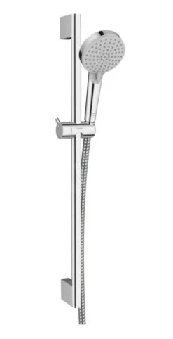 Hansgrohe Vernis Blend - Duschkopf-Set, 2 Strahlen, Stange Und Schlauch, EcoSmarti, Verchromt 26279000