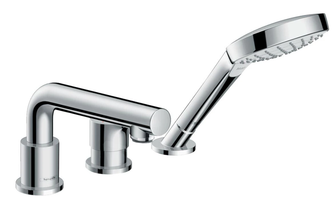 Hansgrohe Talis S - Badewannenarmatur Für Wannenrand, 3-Loch-Montage, Chrom 72417000 1 Hansgrohe Talis S - Badewannenarmatur Für Wannenrand, 3-Loch-Montage, Chrom 72417000