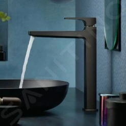 Hansgrohe Metropol - Waschtischarmatur Mit Ablaufgarnitur Push-Open, Schwarz Chrom Gebürstet 32512340 -Hansgrohe Verkaufsgeschäft 41d6aef1e5444e68eda6c17a
