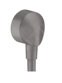 Hansgrohe Fixfit - Wandanschluss E Ohne Rückflussverhinderer, Schwarz Chrom Gebürstet 27454340