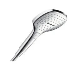 Hansgrohe Raindance Select E - Duschkopf 120, 3 Stahlen, EcoSmart 9 L/min, Verchromt 26521000