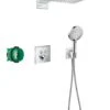 Hansgrohe Raindance E - Duschset 300, Mit Thermostatunterputz ShoweSelect, Verchromt 27952000