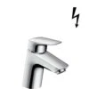 Hansgrohe Logis - Waschtisch Einhebelmischer 70 Für Niederdruck / Offene Warmwasserbereiter, Mit Ablaufgarnitur, Verchromt 71074000