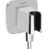 Hansgrohe Fixfit - Wandanschlussbogen Mit Brausehalter, Verchromt 26887000