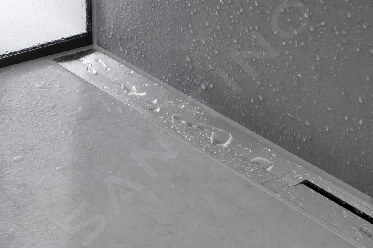 Hansgrohe RainDrain Flex - Duschrinne 1000 Mit Edelstahlrost, Kürzbar, Zur Wandmontage, Verchromt 56053000 3 Hansgrohe RainDrain Flex - Duschrinne 1000 Mit Edelstahlrost, Kürzbar, Zur Wandmontage, Verchromt 56053000 – Bild 3