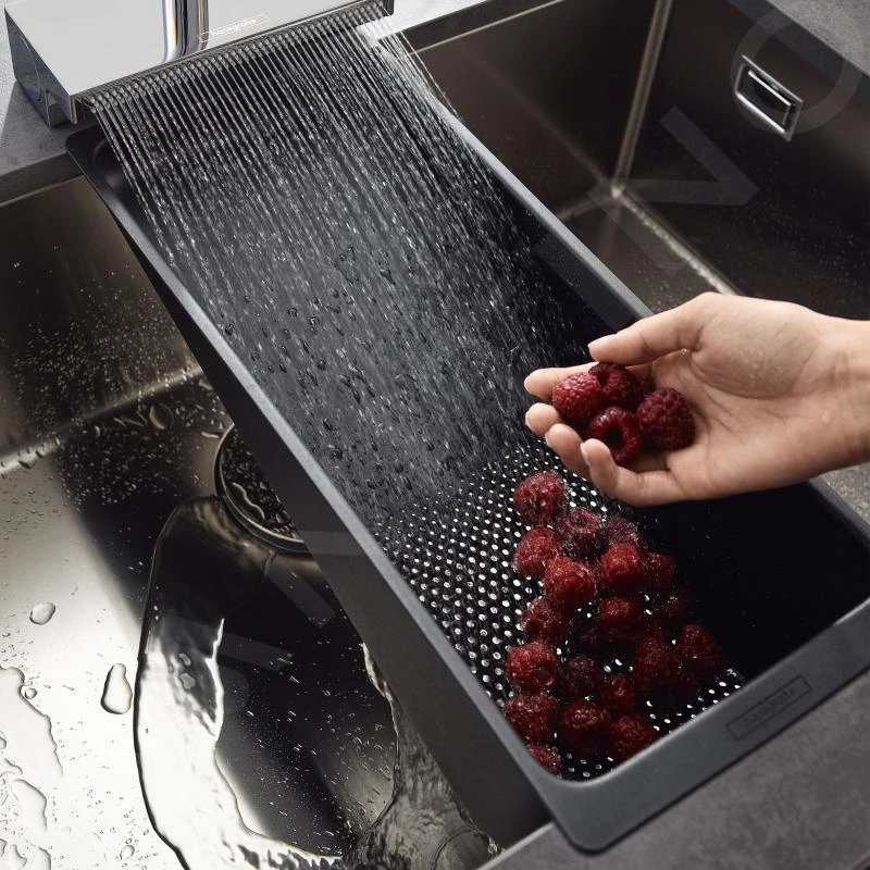 Hansgrohe Zubehör - Multifunktionssieb, Schwarz Matt 40963000 5 Hansgrohe Zubehör - Multifunktionssieb, Schwarz Matt 40963000 – Bild 5