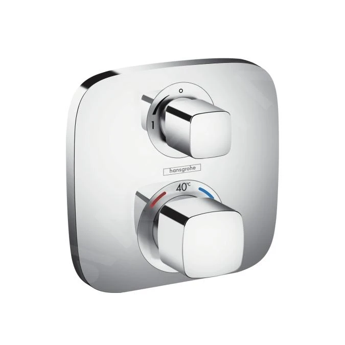 Hansgrohe Ecostat E - Thermostatarmatur - Unterputz Für 1 Verbraucher, Verchromt 15707000 1 Hansgrohe Ecostat E - Thermostatarmatur - Unterputz Für 1 Verbraucher, Verchromt 15707000