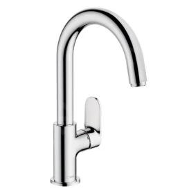 Hansgrohe Vernis Blend - Waschtischeinhebelmischer Mit Ablaufgarnitu Und Schwenkbarem Auslauf, EcoSmart, Verchromt 71554000