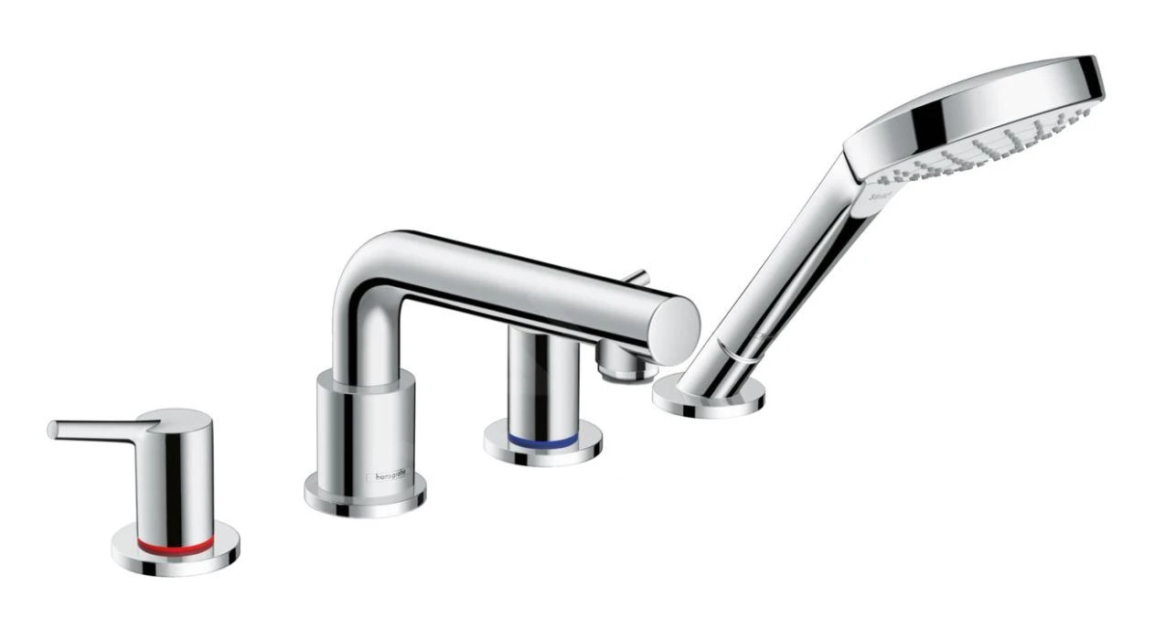 Hansgrohe Talis S - Badewannenarmatur Für Wannenrand, 4-Loch-Montage, Chrom 72419000 1 Hansgrohe Talis S - Badewannenarmatur Für Wannenrand, 4-Loch-Montage, Chrom 72419000