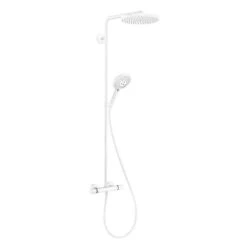 Hansgrohe Raindance Select S - Duschsäule Showerpipe Mit Thermostatbatterie, 1jet, Weißmatt 27633700