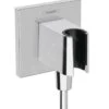 Hansgrohe Fixfit - Wandanschlussbogen Mit Brausehalter, Verchromt 26889000