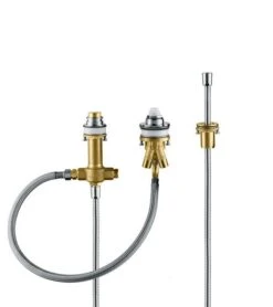 Hansgrohe Montageelemente - Grundkörper Für 3-Loch-Montage Am Wannenrand 13439180