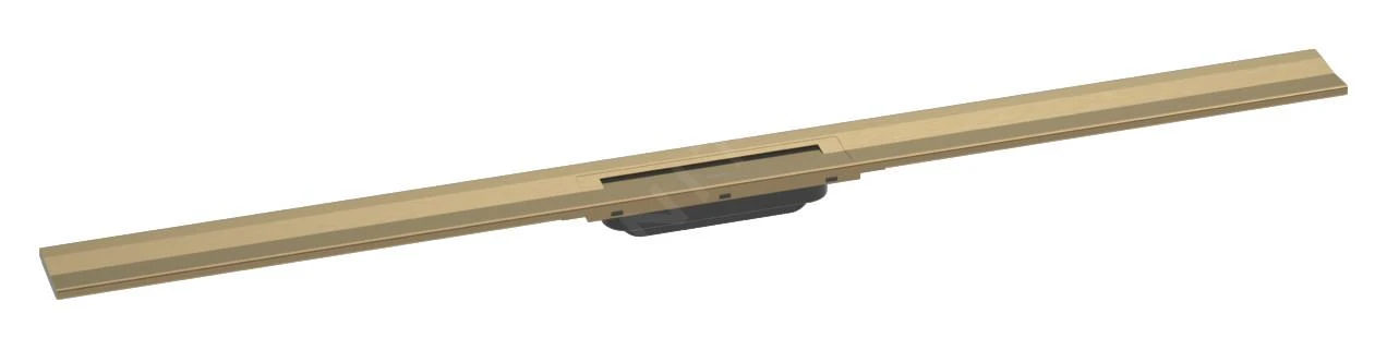 Hansgrohe RainDrain Flex - Duschrinne 1200 Mit Edelstahlrost, Kürzbar, Zur Wandmontage, Bronze Gebürstet 56054140 1 Hansgrohe RainDrain Flex - Duschrinne 1200 Mit Edelstahlrost, Kürzbar, Zur Wandmontage, Bronze Gebürstet 56054140