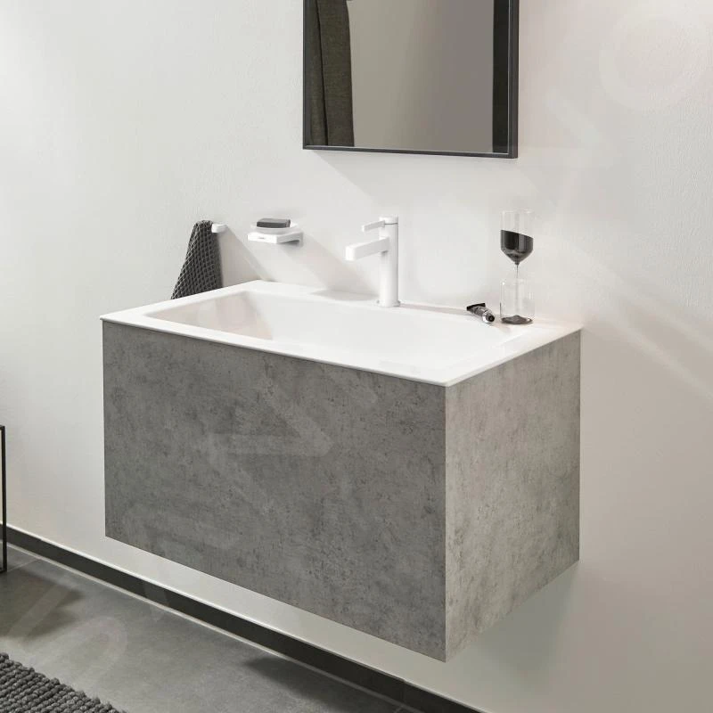 Hansgrohe Finoris - Waschtisch Einhebelmischer 110, Mit Ablaufgarnitur Push-Open, EcoSmart, Weiß Matt 76024700 3 Hansgrohe Finoris - Waschtisch Einhebelmischer 110, Mit Ablaufgarnitur Push-Open, EcoSmart, Weiß Matt 76024700 – Bild 3