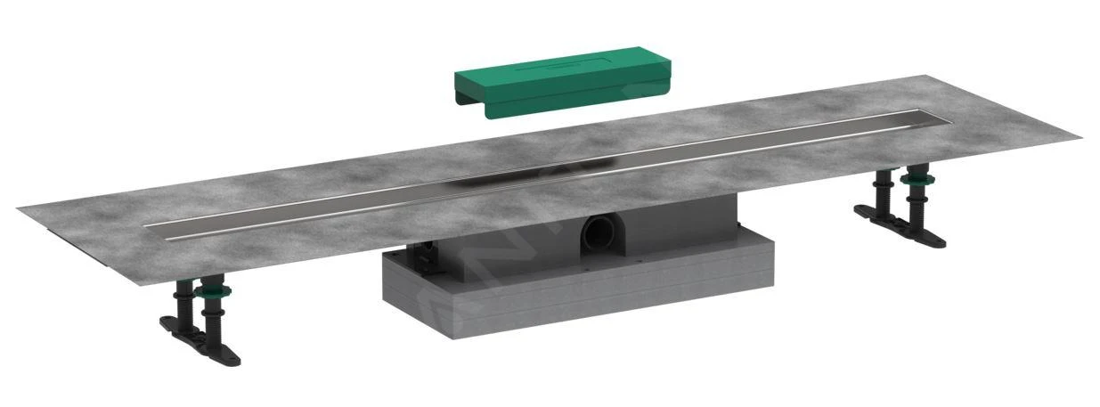 Hansgrohe UBox Universal - Komplettset Für Flache Installation 1000 Für Duschrinnen Fertigsets, Edelstahl 56020180 1 Hansgrohe UBox Universal - Komplettset Für Flache Installation 1000 Für Duschrinnen Fertigsets, Edelstahl 56020180