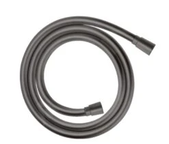 Hansgrohe Brauseschläuche - Duschschlauch 1250 M, Chrom Schwarz Gebürstet 28272340
