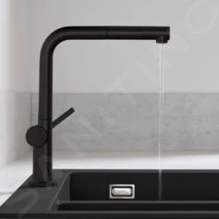 Hansgrohe M54 - Spültischarmatur Talis Mit Ausziehbarer Brause, SBox, Schwarz Matt 72809670 -Hansgrohe Verkaufsgeschäft 688d6abb7a690b594184d1b6