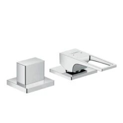 Hansgrohe Metropol - 2-Loch-Badewannen-Einhebelmischer Für Wannenrand, Chrom 74548000