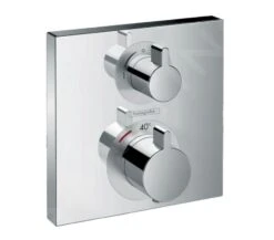 Hansgrohe Ecostat Square - Thermostatarmatur - Unterputz Für 2 Verbraucher, Verchromt 15714000