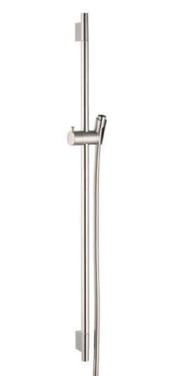Hansgrohe Raindance - Brausestange Unica'S Puro 900 Mm, Mit Brauseschlauch, Nickel Gebürstet 28631820
