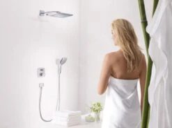 Hansgrohe PuraVida - Thermostatarmatur - Unterputz Mit Ab- Und Umstellventil, Weiß / Verchromt 15771400 -Hansgrohe Verkaufsgeschäft 7001c35091202ce633154409
