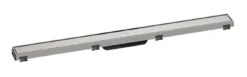 Hansgrohe RainDrain Match - Duschrinne 900 Mit Edelstahlrost, Mit Höhenverstellbarem Rahmen, Edelstahl Gebürstet 56040800